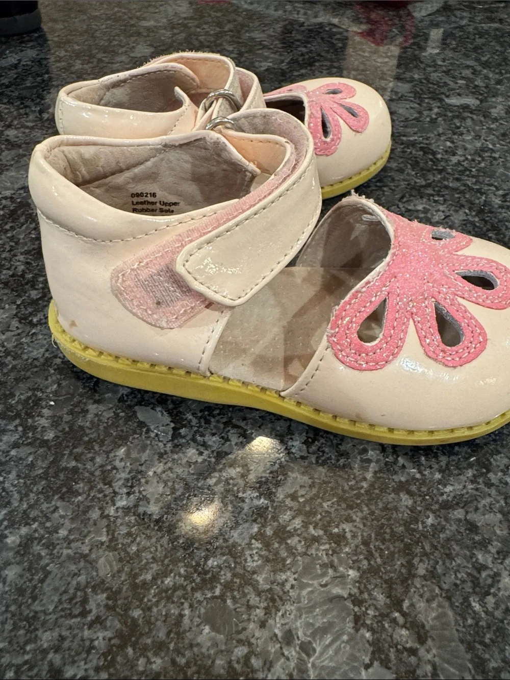 Livie & Luca Girls Light Pink and Pink Mary Jane Shoes
